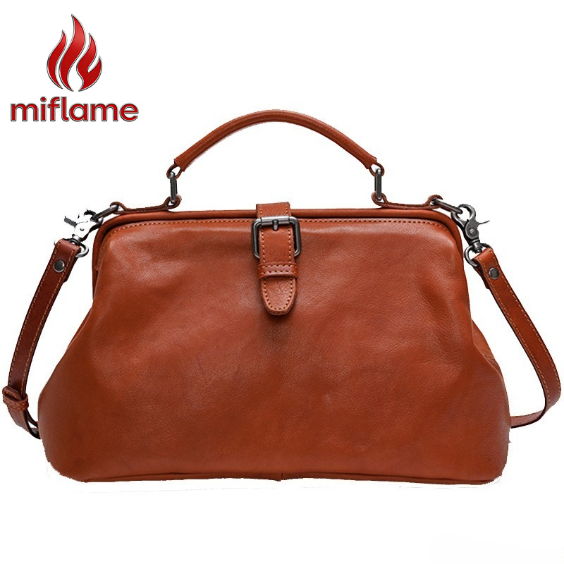 Luxury Bags Quiet - Genuine Leather Shoulder Bag for Women