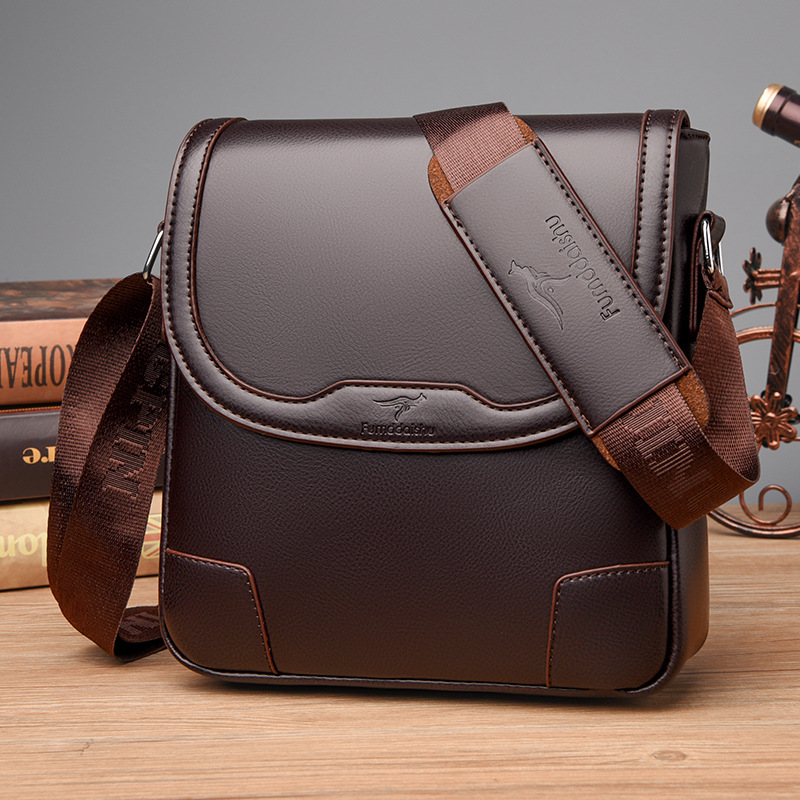 Luxury Bags Office - Luxury Brand Men Leather Shoulder Bags