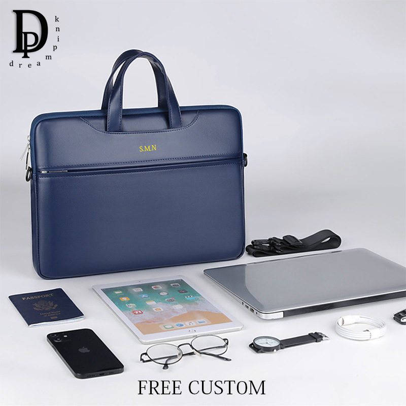 Luxury Bags For Laptop - Business Briefcase For Man PU Leather