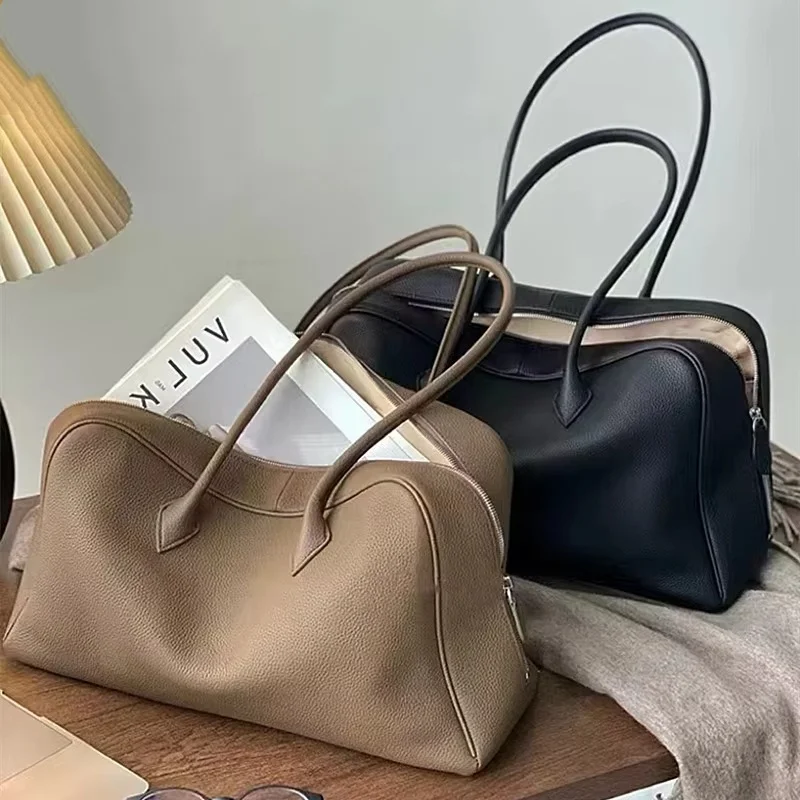Simple Imported Cow Leather La - Luxury Bags Office review and price