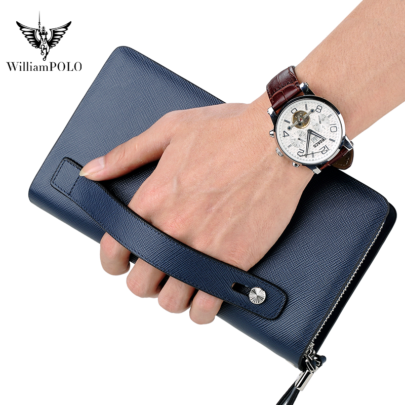 WILLIAMPOLO Luxury Men's Leath - Luxury Bags Office review and price