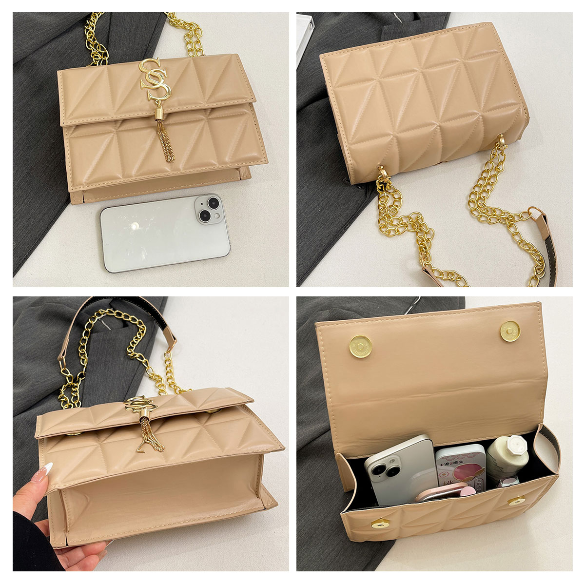 Fashionable Elegant  Argyle Qu - Luxury Bags Lv review and price