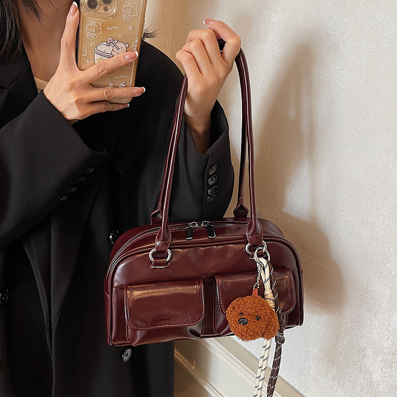Vintage Large Capacity Double- - Luxury Bags Quiet review and price