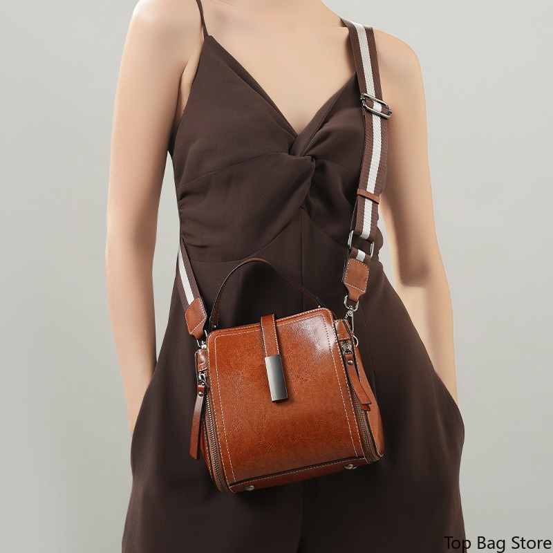 Genuine Leather Crossbody Bag  - Luxury Bags Quiet review and price