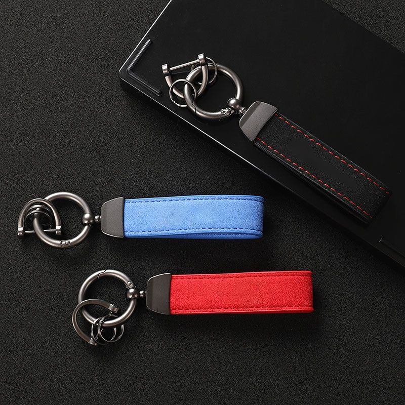 Suede Leather Car Keychain Hig - Luxury Bags Best review and price