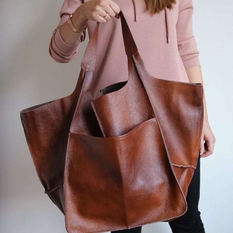 Multifunctional PU Leather Tot - Luxury Bags Consignment review and price
