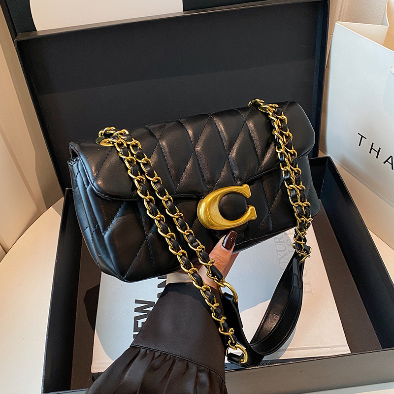 Women Quilted Leather Shoulder - Luxury Bags On Sale review and price