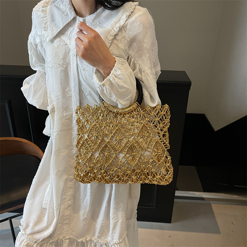 MOODS Handmade Woven Design Ro - Luxury Bags Consignment review and price