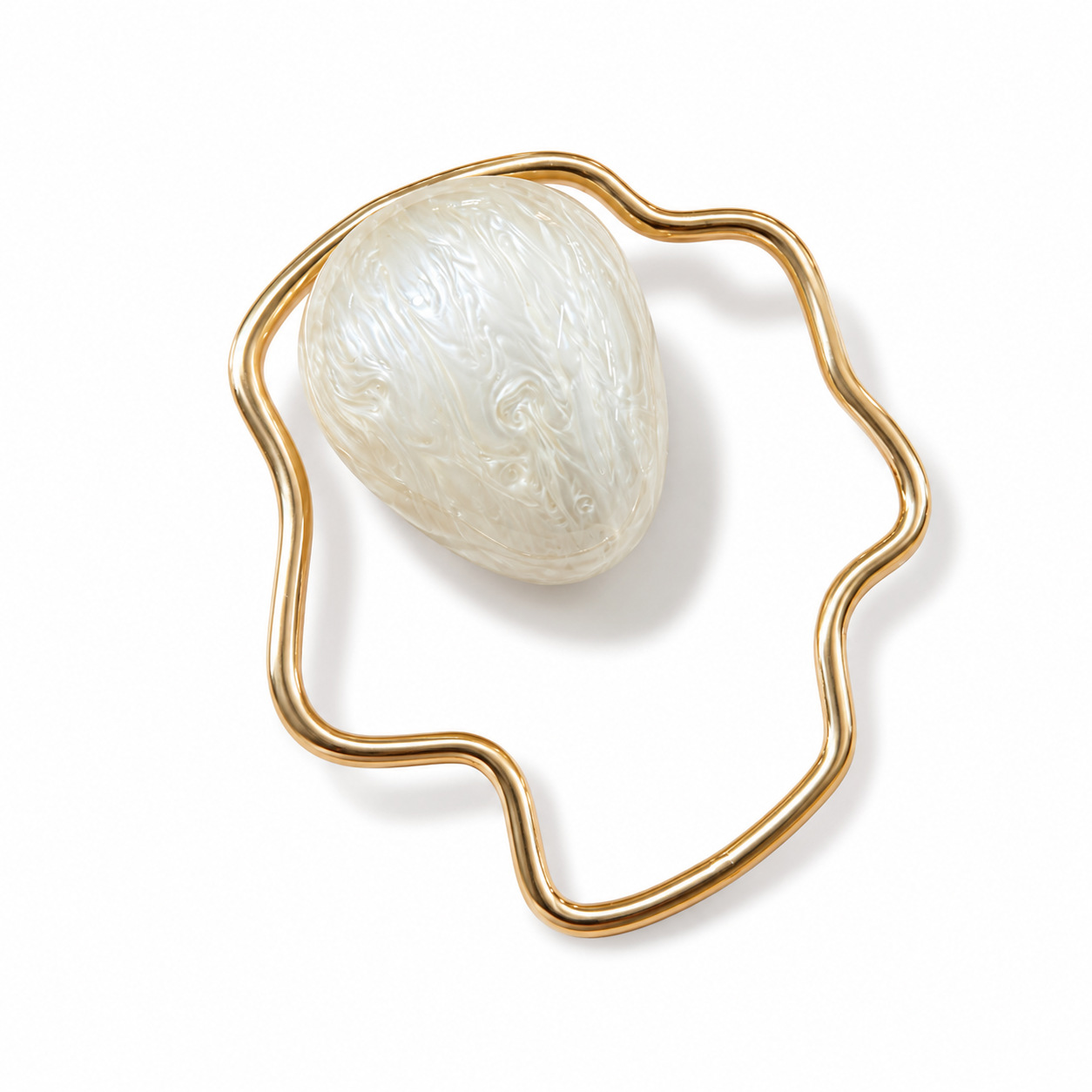 Women mini Acrylic Egg Bag Cut - Luxury Bags On Sale review and price