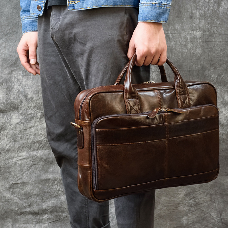 Luxury Genuine Leather Handbag - Luxury Bags For Laptop review and price