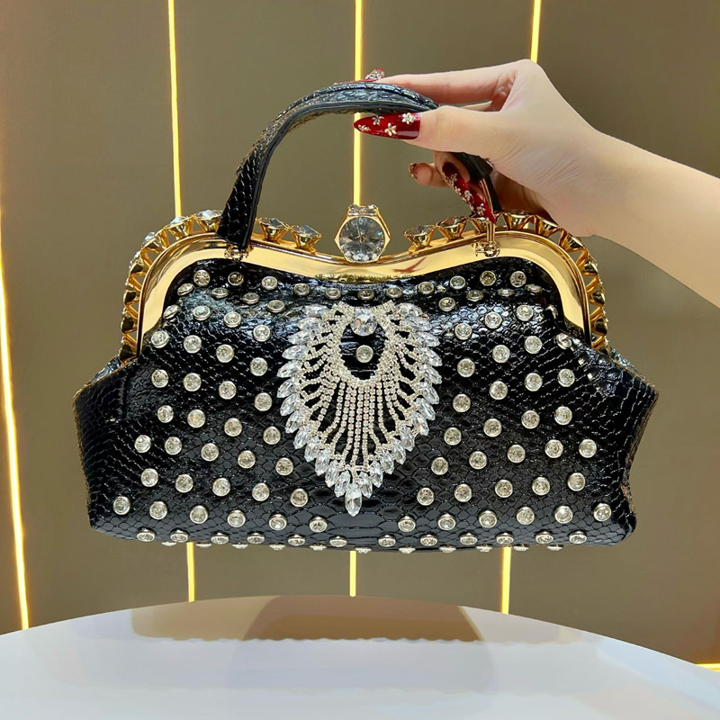 2025 High End Big Rhinestones  - Luxury Bags Lv review and price