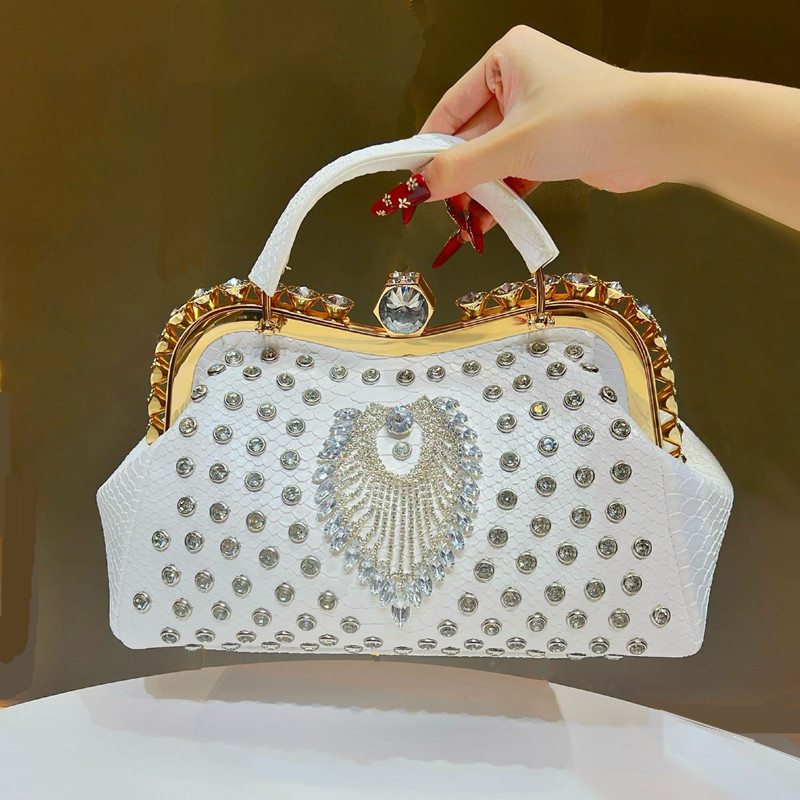 2025 High End Big Rhinestones  - Luxury Bags Lv review and price