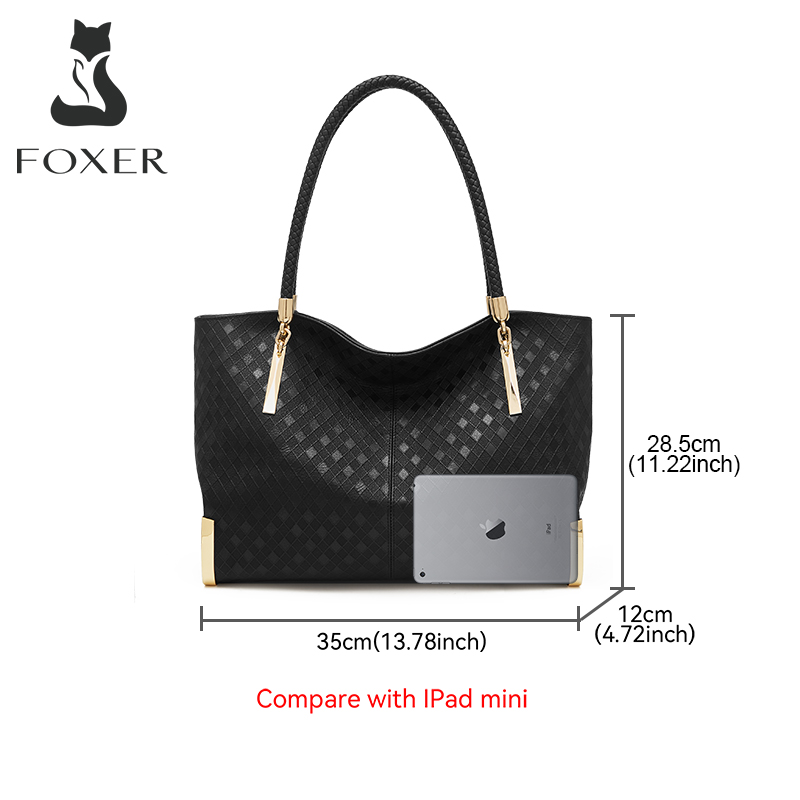 FOXER Genuine Leather Lady's H - Luxury Bags Best review and price