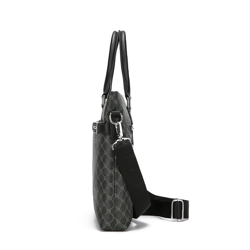 new Men's printed PU leather b - Luxury Bags For Laptop review and price