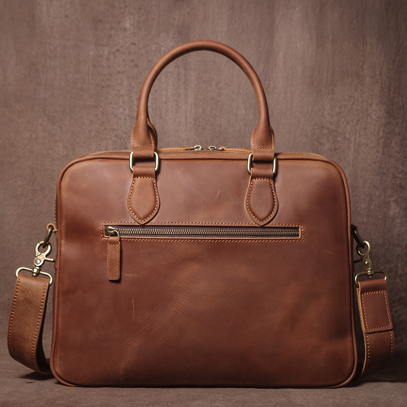 GURO Men Crazy Horse Cowhide B - Luxury Bags For Laptop review and price