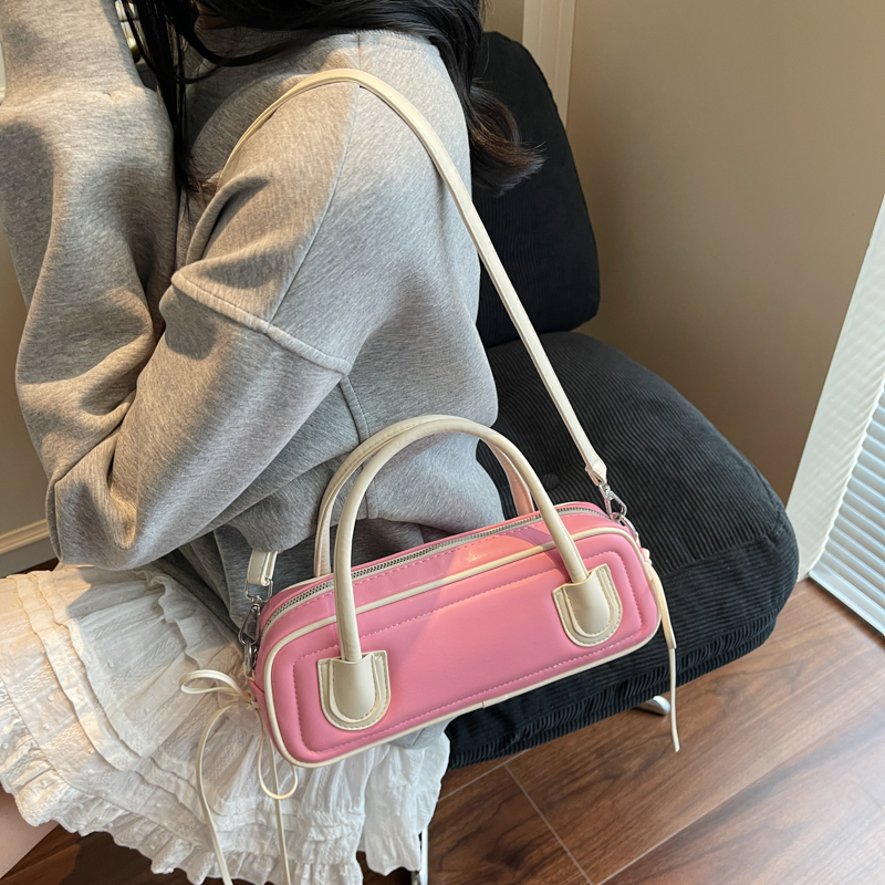 Contrast Color Top-handle Bags - Luxury Bags Consignment review and price