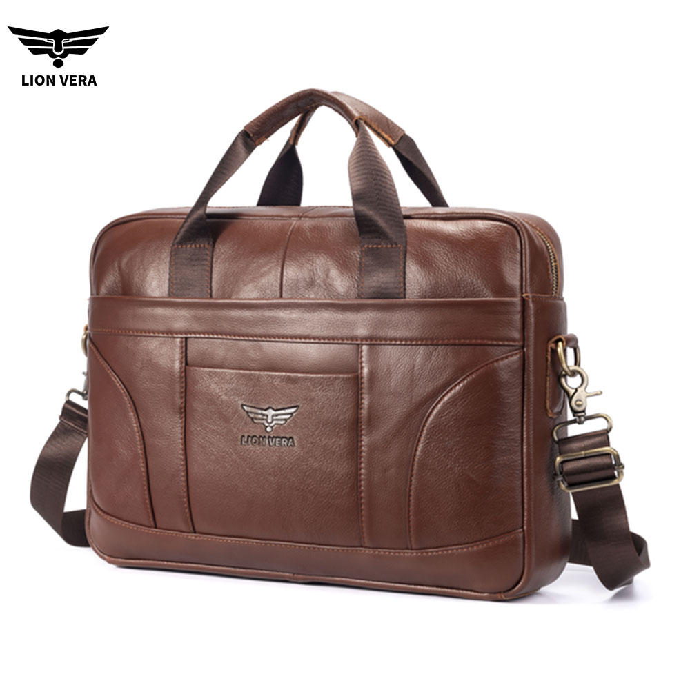 LION VERA Genuine Leather Buss - Luxury Bags For Laptop review and price