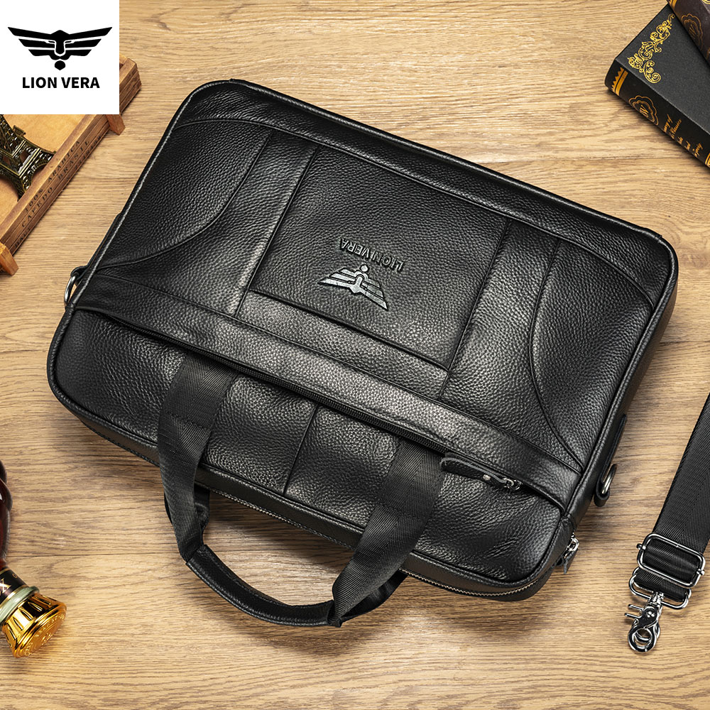LION VERA Genuine Leather Buss - Luxury Bags For Laptop review and price