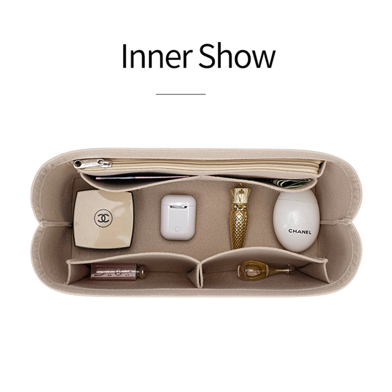 Felt Insert Bag Cosmetic Organ - Luxury Bags Consignment review and price